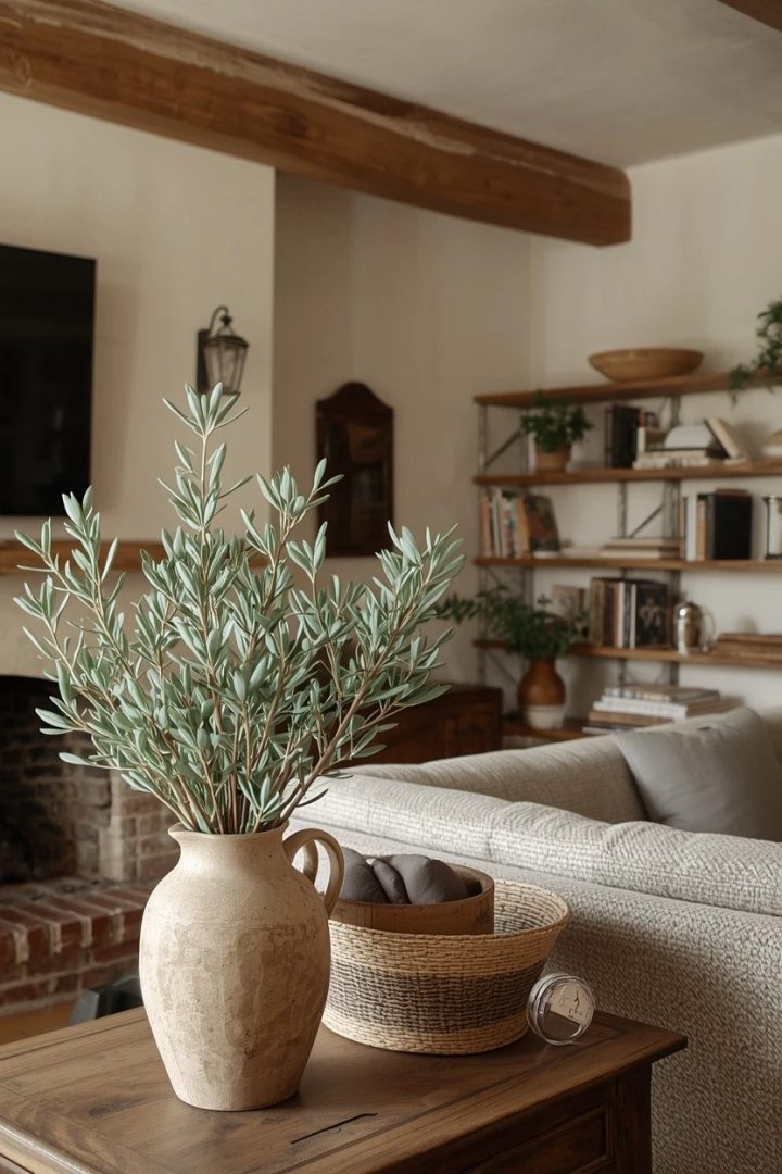 16. Greenery and Simple Florals