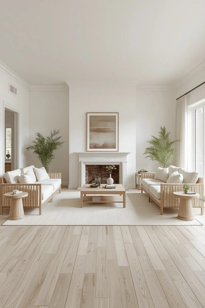 5. Light Wood and Driftwood Tones