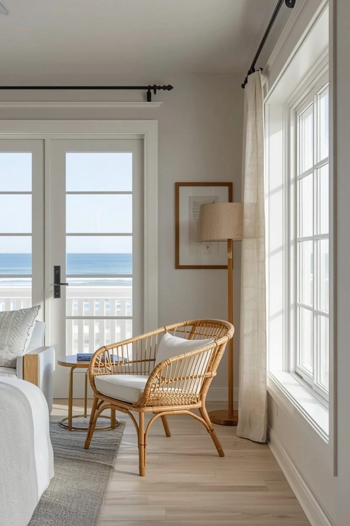 15. A Comfortable Reading Chair by the Window