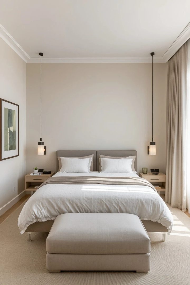 14. Bedroom Couple Decorating Ideas for Small Shared Rooms