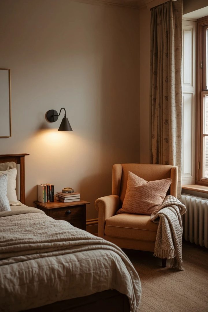 11. Cottage-Warm Room With Reading Nooks for Two