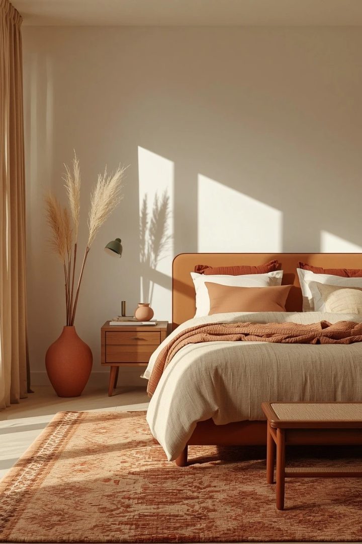 4. Sand-and-Clay Room With Earthy Desert Warmth