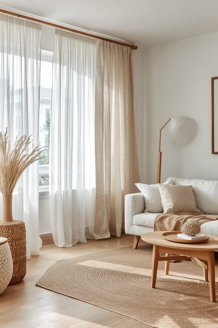 3. Sheer-and-Neutral Layering for a Soft, Bright Scheme