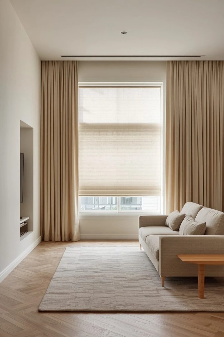 15. Living Room Window Treatment Ideas for Wide Picture Windows