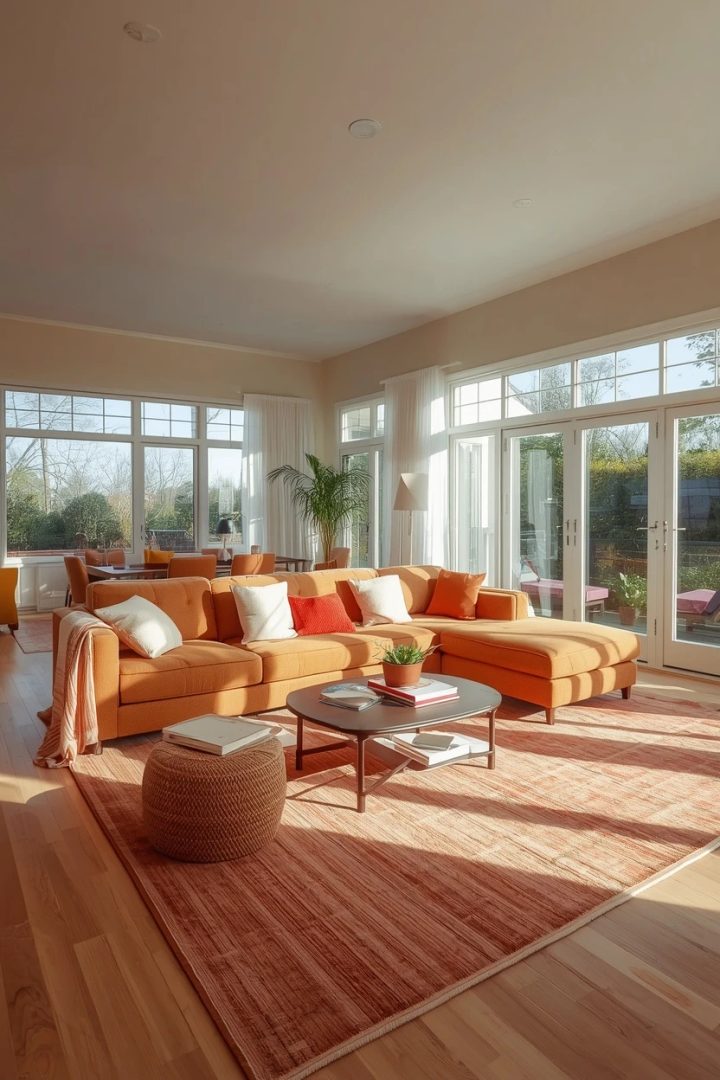 4. Mix Textures on the Sofa Rather Than Just Colors