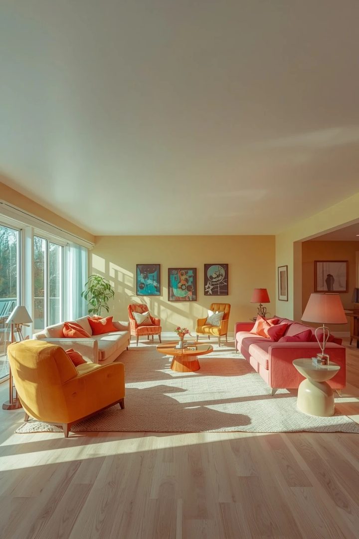 8. Float Furniture Away From the Walls