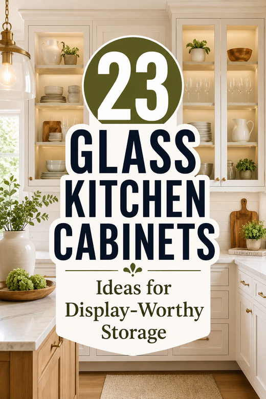 23 Glass Kitchen Cabinets Ideas That Bring Display-Worthy Storage Home