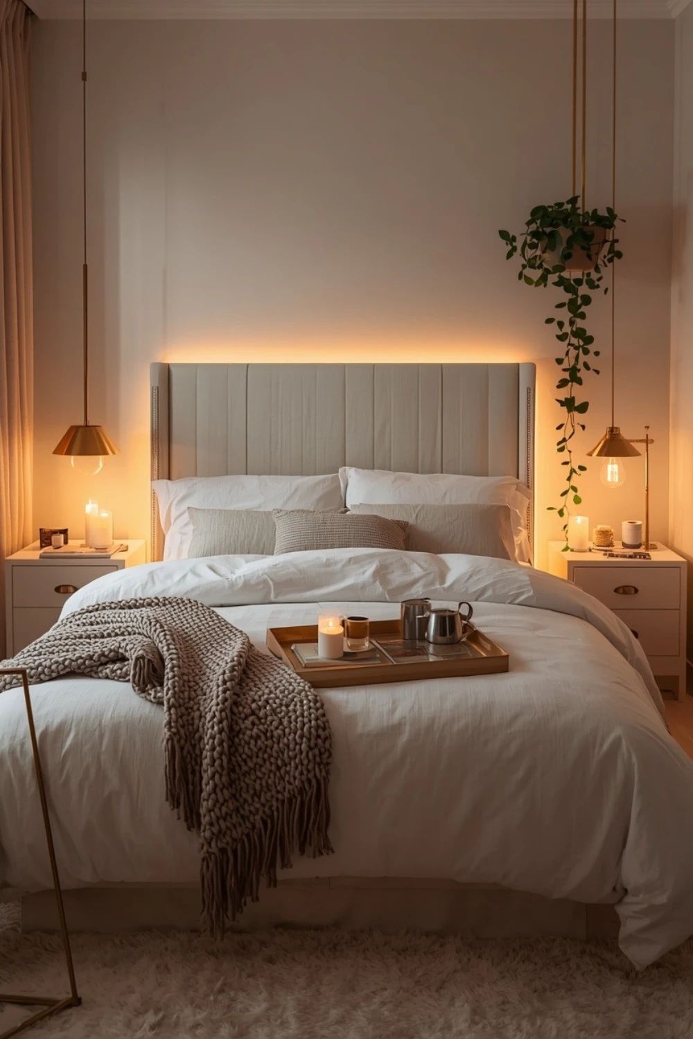 15 Pearl White and Brass Small Bedroom Ideas for a Cozy, Polished Look