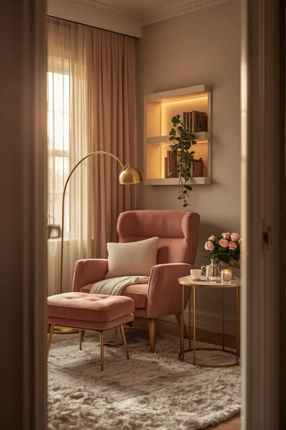 15 Home Office Ideas With a Recliner Instead of a Chair for a Polished, Feminine Look