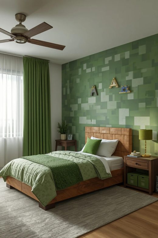 16 Minecraft Bedroom Ideas to Build a Playful Space