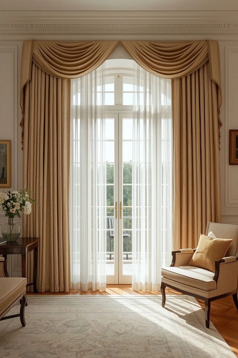 19 Drapery Ideas for a Living Room That Feels Polished and Complete