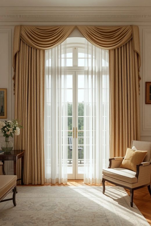 19 Drapery Ideas for a Living Room That Feels Polished and Complete