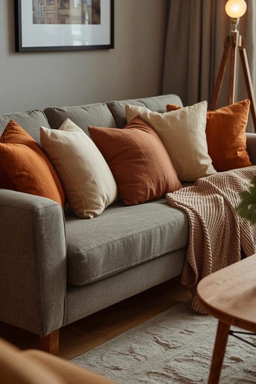 18 Grey Settee Living Room Ideas to Style a Gray Couch Beautifully