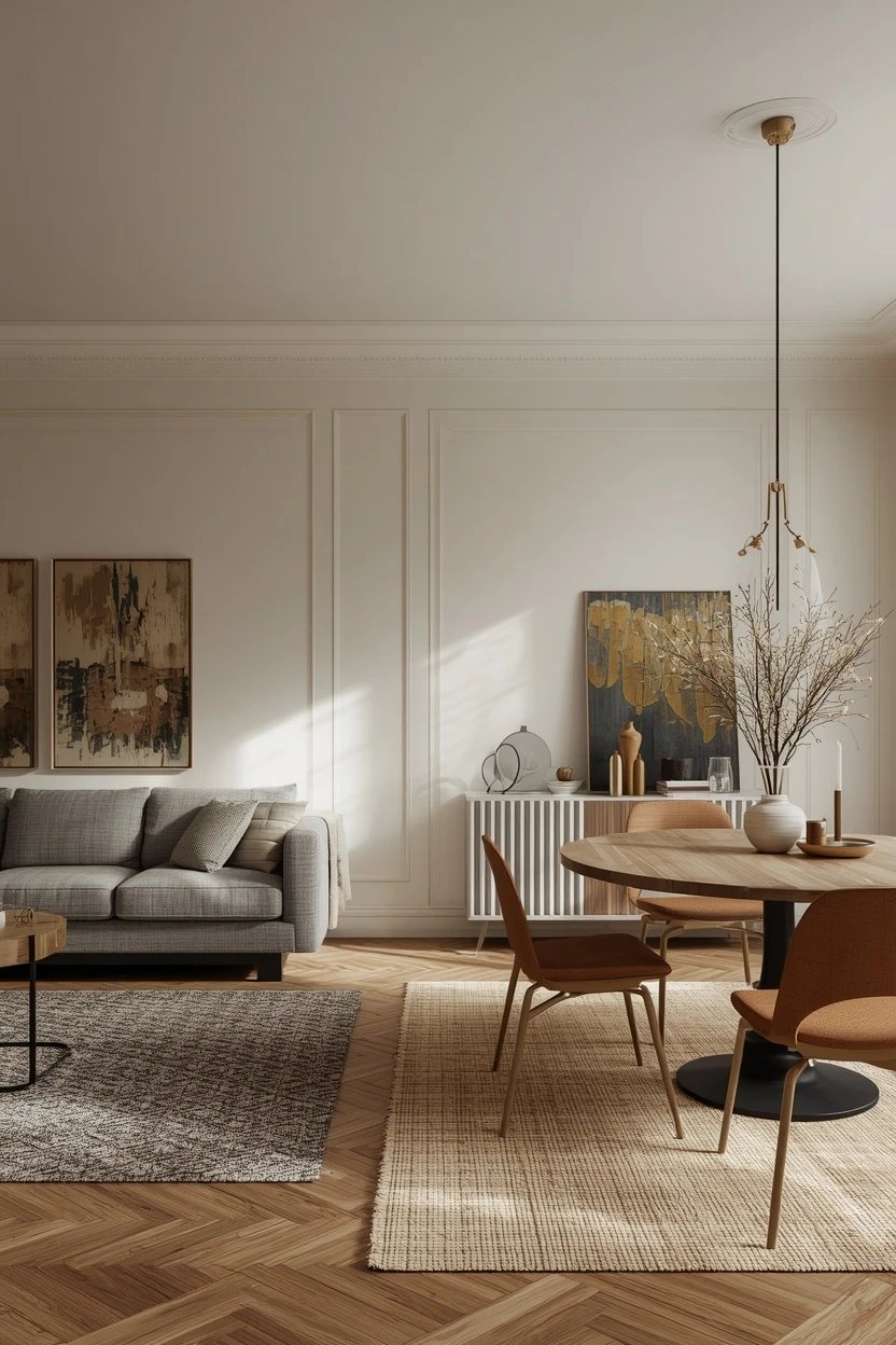 18 Lounge Dining Room Decorating Ideas for a Cohesive, Open-Plan Space