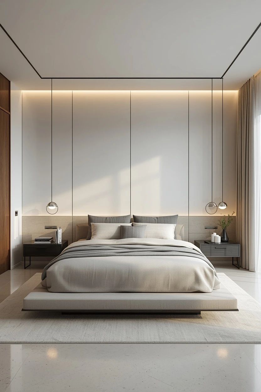 20 Modern Bedroom Design Ideas for a Sleek, Calming Space
