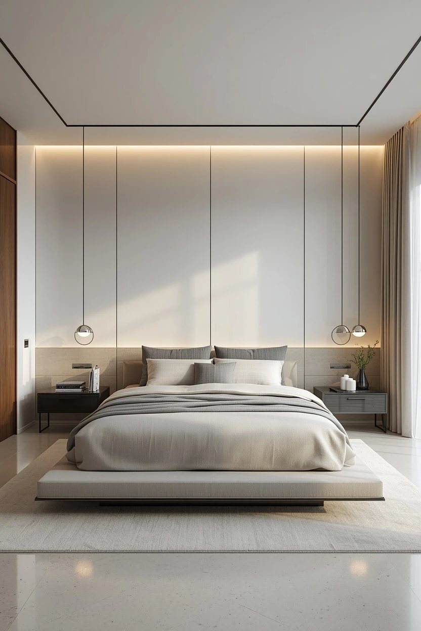 20 Modern Bedroom Design Ideas for a Sleek, Calming Space