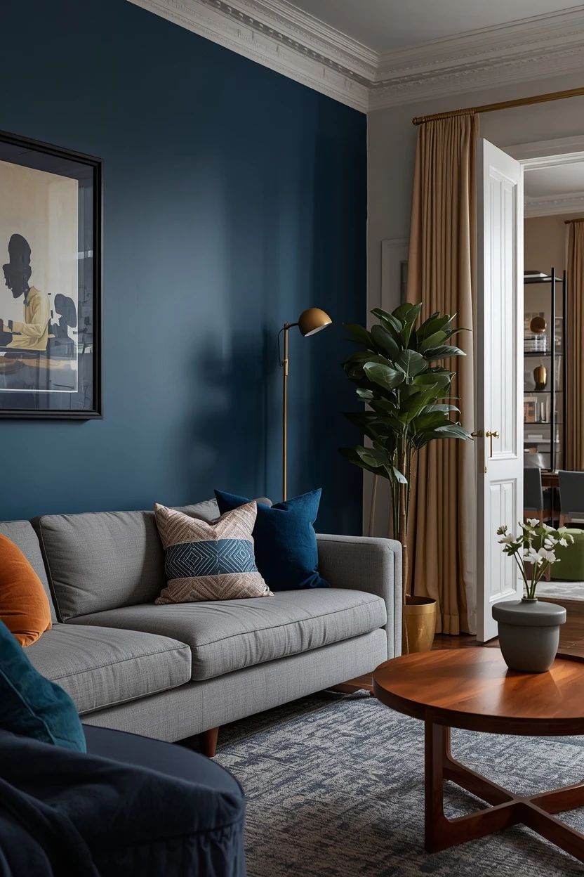18 Blue Lounge Decorating Ideas for a Bold and Stylish Living Room