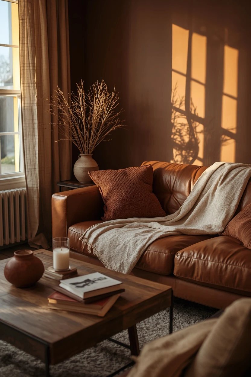 15 Brown Living Room Ideas for a Warm and Grounded Space
