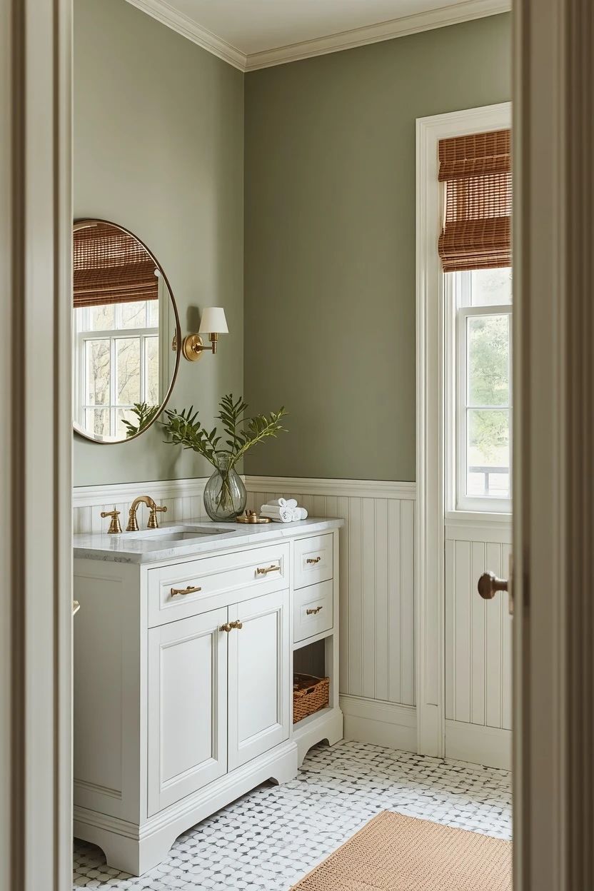 16 Painting Ideas for a Bathroom and Colour Palette Inspiration