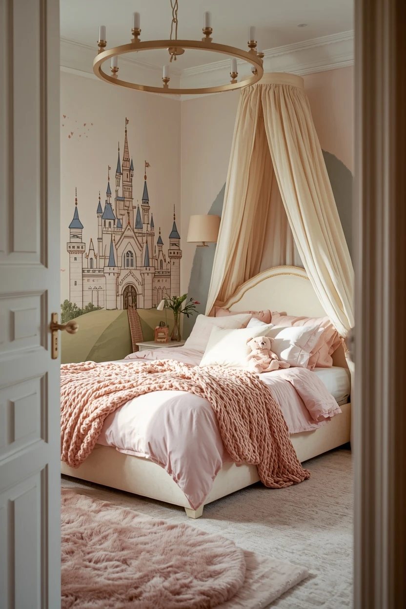 13 Princess Bedroom Art Idea Themes for a Complete Dreamy Room