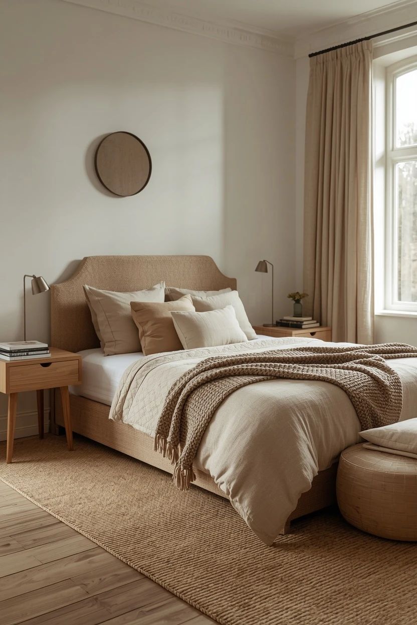 15 Neutral Bedroom Ideas for a Calm Layered Room That Never Reads Flat